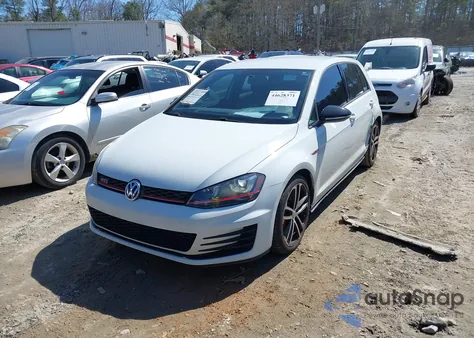 2017 Volkswagen Golf Gti Sport 4-Door from USA, damaged, VIN 3VW447AU2HM007733